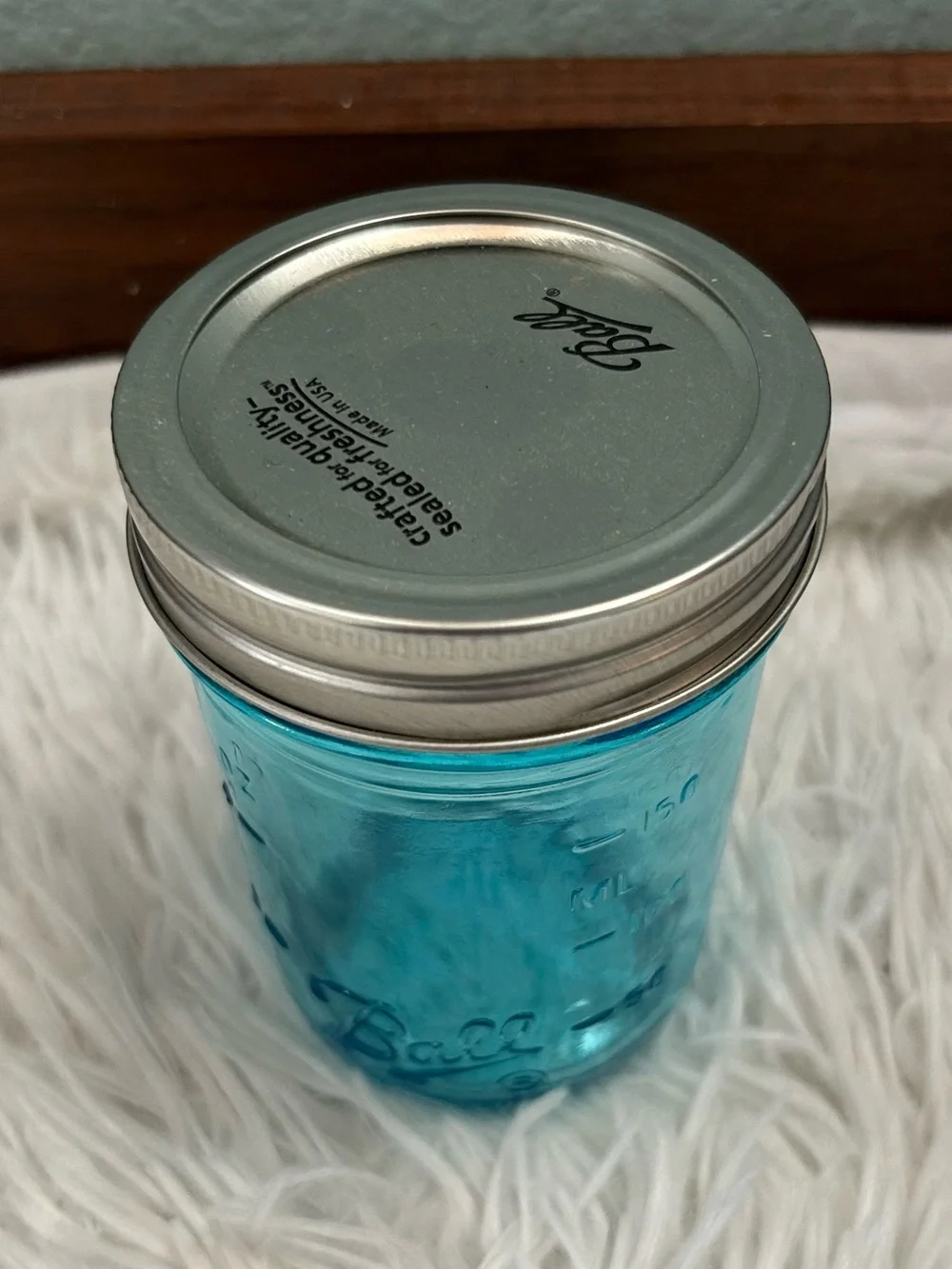 Ball Blue Regular Mouth Jelly Mason Jar Heritage Collection  New, never used.